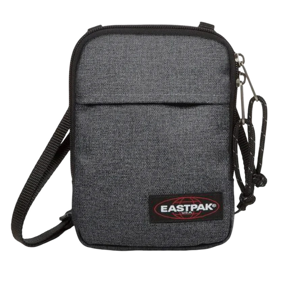 Eastpak Buddy Black Denim Mini Shoulder Bag | EK72477H