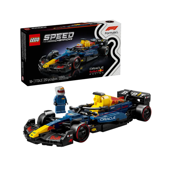 LEGO Speed Champions Oracle Red Bull Racing RB20 F1 Race Car - Formula 1 Building Set for Ages 18+ - 250+ Pieces - Official Team Replica | 77243