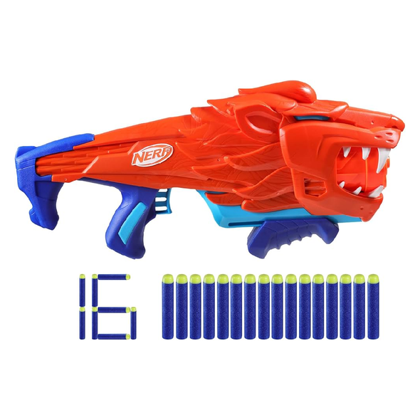 Nerf Junior Wild Lionfury Foam Blaster | F8646