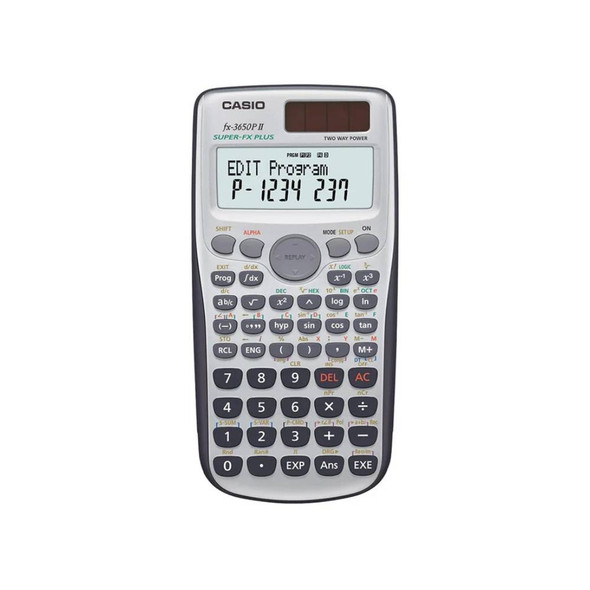 Casio FX-3650P II Programmable Scientific Calculator - 12-Digit | FX-3650PII-W-DH