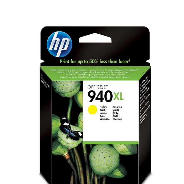 HP 940XL Original Yellow Ink Cartridge | C4909AE