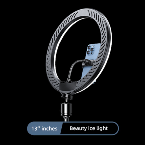 Rtako 13-inch Ring Light with Phone Holder | AR-GTB05