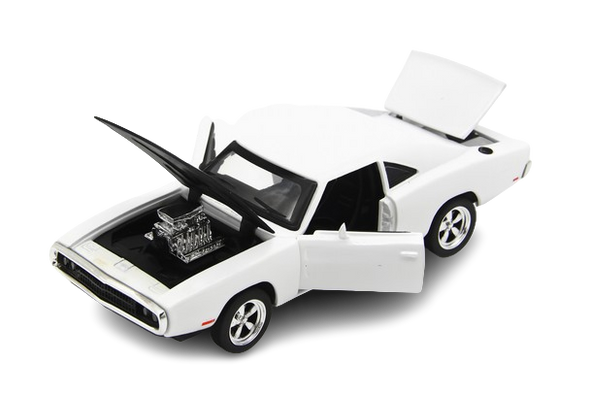 Diecast 1/32 Metal Model Charger - White| 32011C