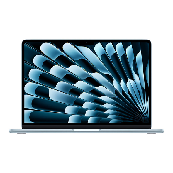 Apple MacBook Air 13.6" Liquid Retina Laptop - M4 with 10-Core CPU - RAM 24GB - SSD 512GB - 10-Core GPU, Sky Blue | MC6V4