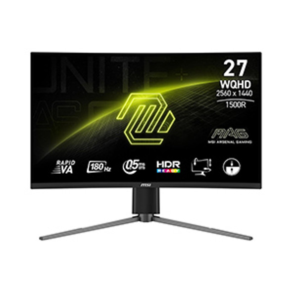 MSI MAG 27CQ6PF 27″ Curved Gaming Monitor | 9S6-3CD94M-014 MSI MAG 27CQ6PF 27″ Curved Gaming Monitor | 9S6-3CD94M-014