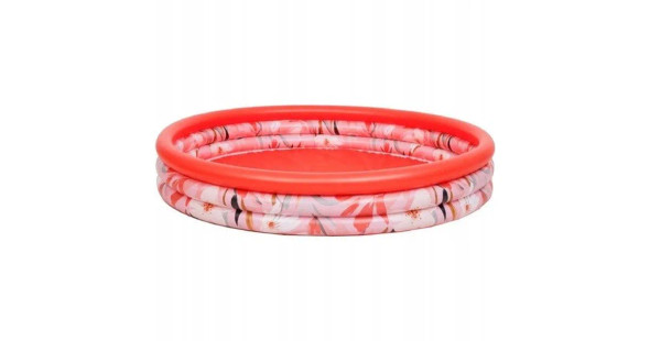 Jilong 3‑Ring Children’s Pool 157 × 24 cm – Flowers Design | 51465