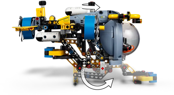 LEGO Technic Deep-Sea Research Submarine Toy - Building Toy | 42201