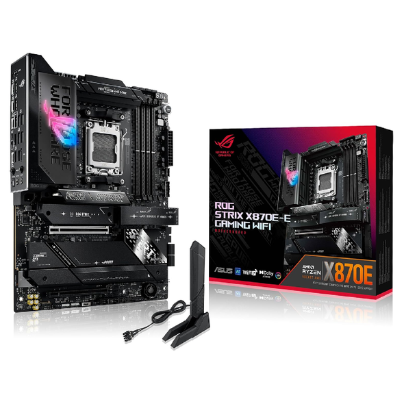 Asus X870E-E ROG Stix Gaming WiFi AMD AM5 ATX Motherboard | 90MB1IB0-MVAA