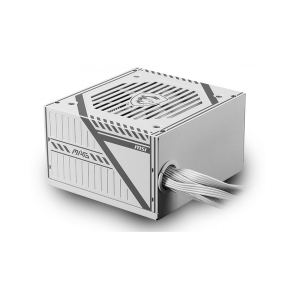 MSI MAG A650BNL WHITE 650W  - ATX - 80 Plus Bronze POWER SUPPLY | 306-7ZPAX27-HH9