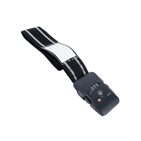 Coteci Customs Lock Buckle Luggage Strap & Tag Set | COT-LST-01