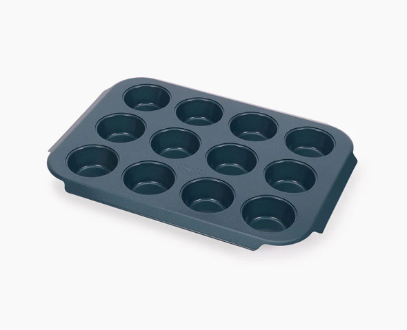 Joseph Joseph Nest™ Bake Non-Stick 12 Cup Blue Muffin Pan | 45072
