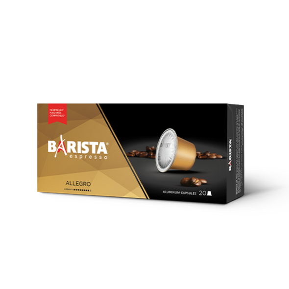 Barista Allegro 20 Capsules Box | CAP00037