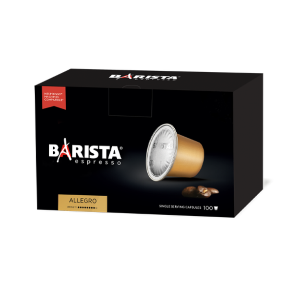 Barista Allegro 100 Capsules Box | CAP00038