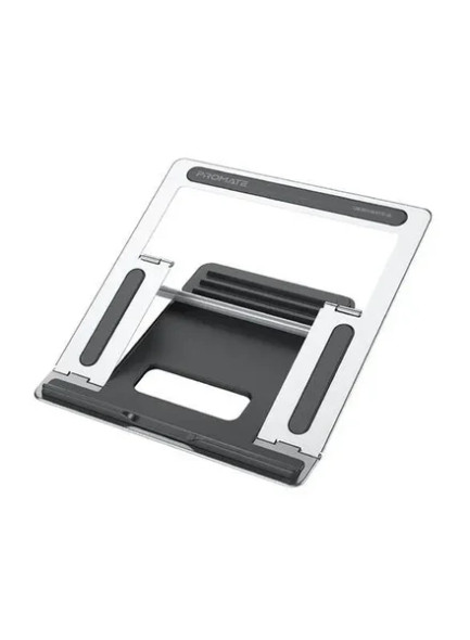 Promate Multi-Level Adjustable Laptop Stand - Silver | DESKMATE-5