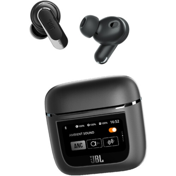 JBL Tour Pro 2 True Wireless Noise Cancelling Earbuds - Black | TOURPRO2