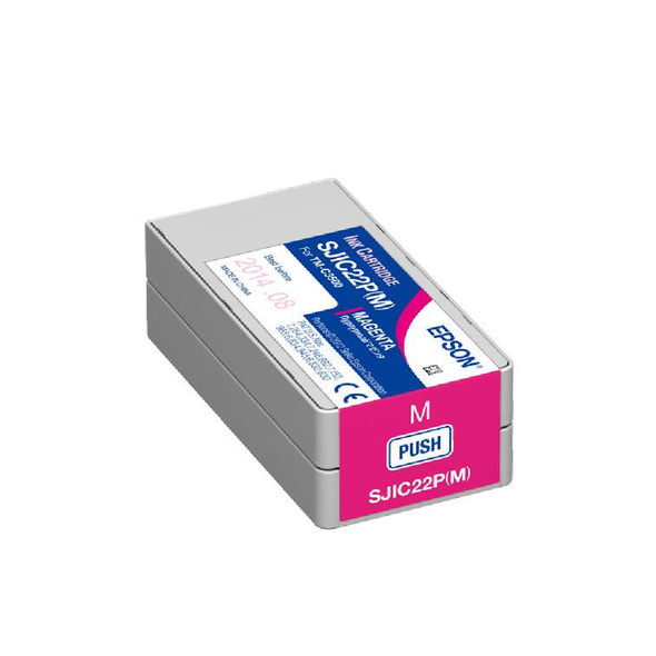 Epson SJIC22P Original Ink Cartidge - MAGENTA | S020582