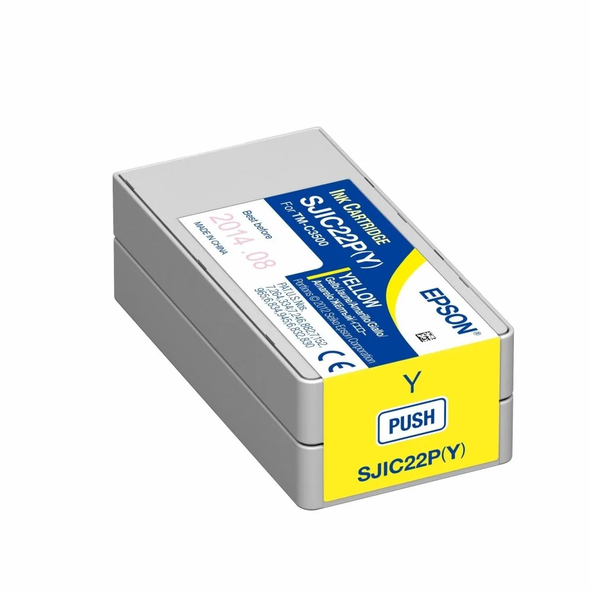 Epson SJIC22P Original Ink Cartridge Yellow | S020583