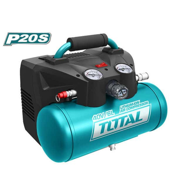Total Cordless Air Compressor 6 L │ TACLI2003