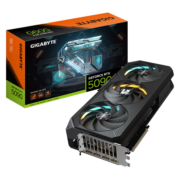 Gigabyte GeForce RTX™ 5090 GAMING OC 32G | GV-N5090GAMING OC-32GD