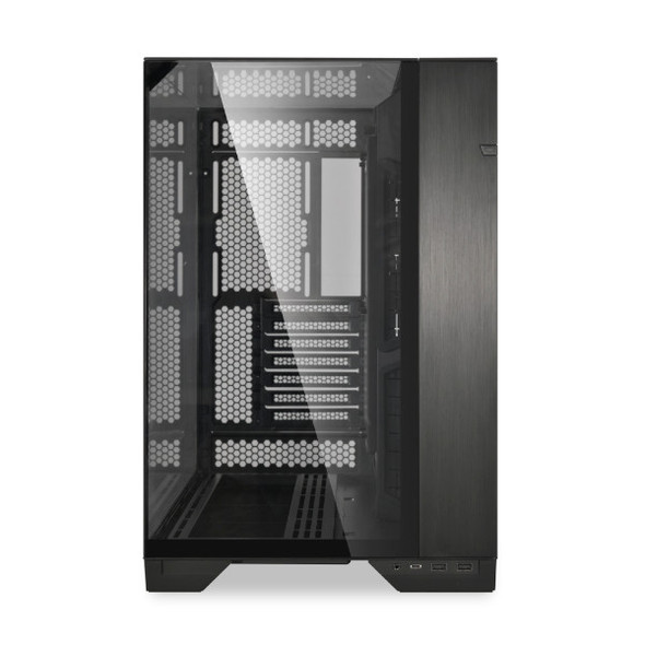 Lian Li O11 Vision Black Aluminum/Steel/Tempered Glass ATX Mid Tower Computer Case Model | G99.O11VX.00
