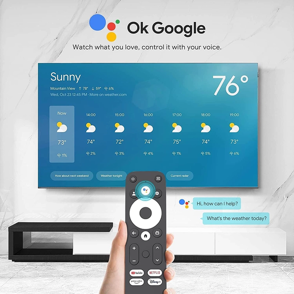 Dcolor Google TV Box GD2 with Chromecast built-in | GD2