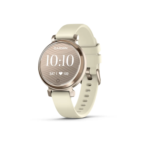 Garmin Lily 2 Smartwatch - Cream Gold with Coconut Silicone Band | 010‑02839‑00
