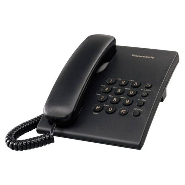 Panasonic Corded Telephone - Black | KX-TS500MXB US