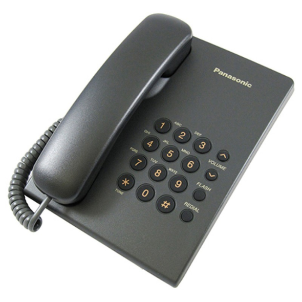 Panasonic Corded Telephone - Black | KX-TS500MXB US
