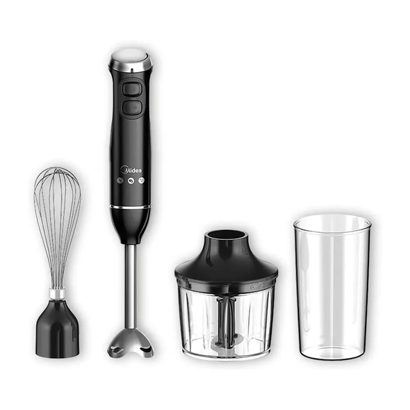 Midea Immersion Blender Series 6000, 600W, Black | MJ-BH6001W
