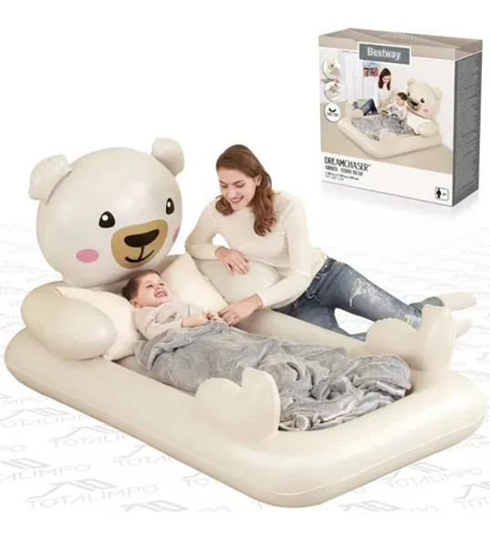Bear-Shaped Inflatable Kids' Mattress | 67612