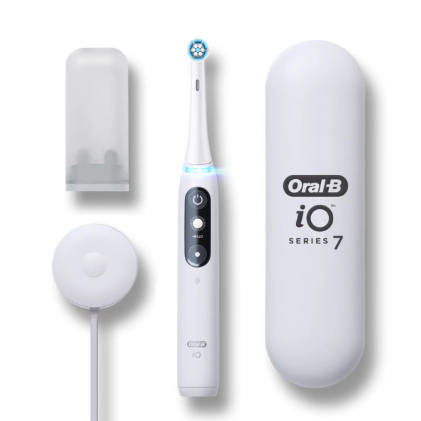 Oral-B iO Series 7 White Rechargeable Electric Toothbrush