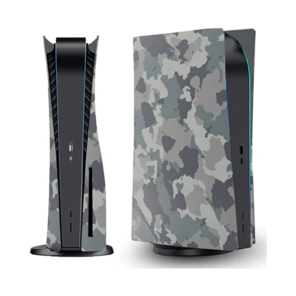 PLAYSTATION PS5 Console Cover Grey Camouflage | CFI-ZCA-CB1W06