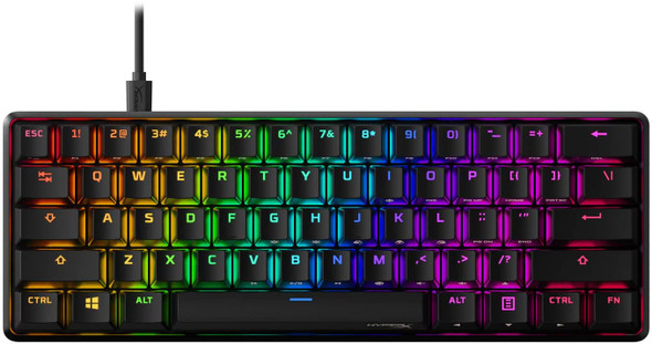 HyperX Alloy Origins 60 Mechanical Gaming Keyboard, HX Red-US | HKBO1S-RB-US/G