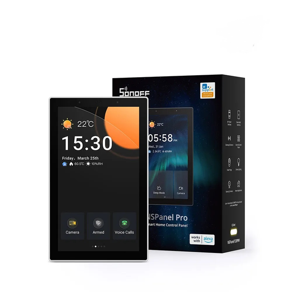 Sonoff NSPanel Pro Smart Home Control Panel | 120 Type Black