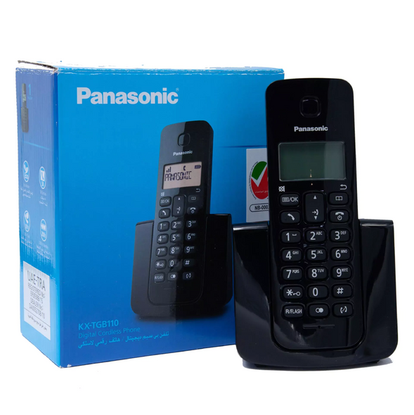 Panasonic Caller - Cordless Telephone - Black | KX-TGB110