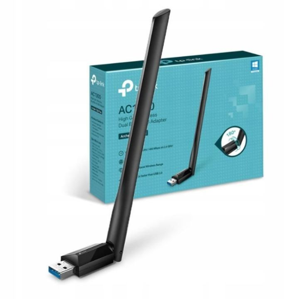Tp-Link High AC1300 Gain Wireless Dual Band USB Adapter Archer | T3U Plus