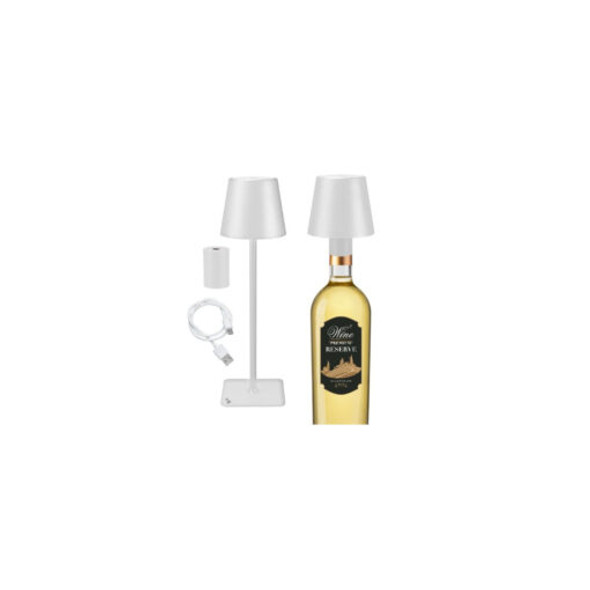 Beper Rechargeable Table Lamp 2-in-1 Cristal| P201UTP119