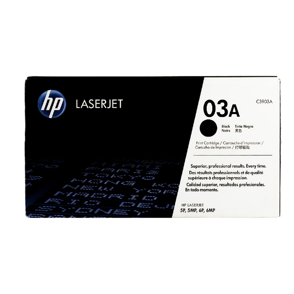 HP 03A Original LaserJet Toner Cartridge - Black | C3903A