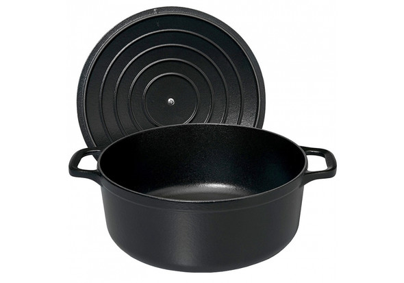 Le Creuset Cocotte Rotonda Evo 20cm - Black | 24147263968