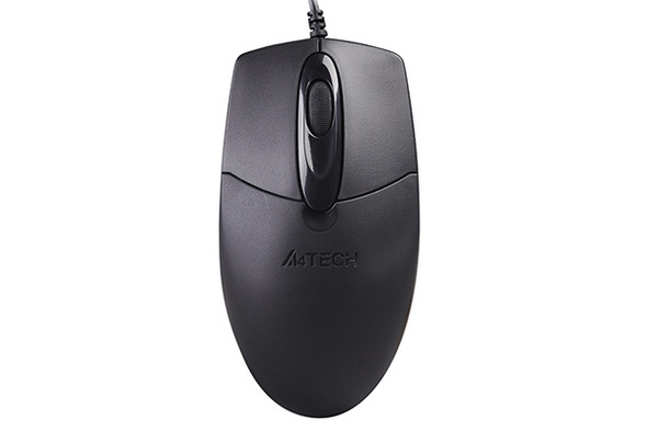 A4Tech Wired Optical Mouse USB, Black | OP-720