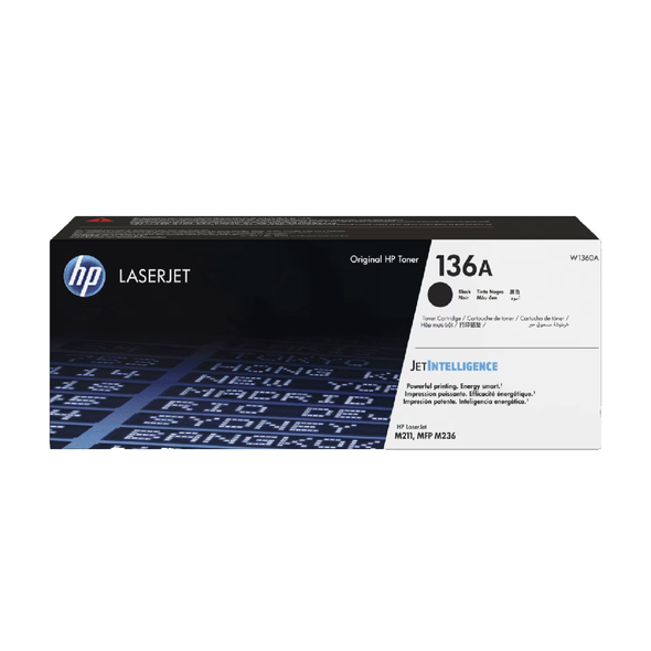 HP 136A Original LaserJet Toner Cartridge - Black | W1360A