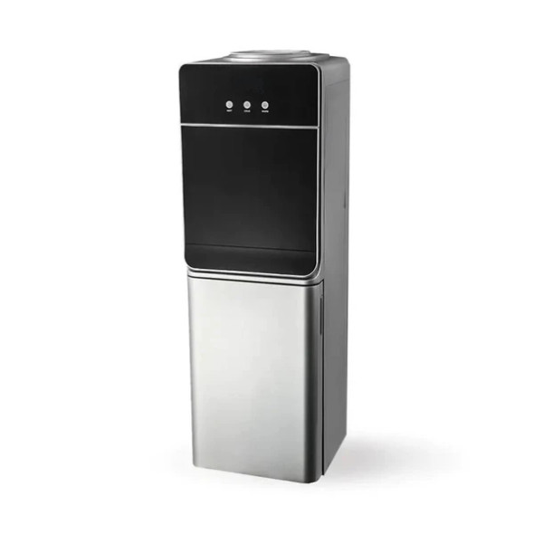 National Line Water Dispenser 2 Knobs with Cabinet – Silver | HD-841#