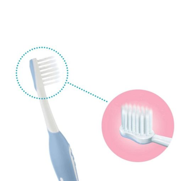 Chicco C-Toothbrush First Teeth 6-36 Months - Indigo | 12081.11