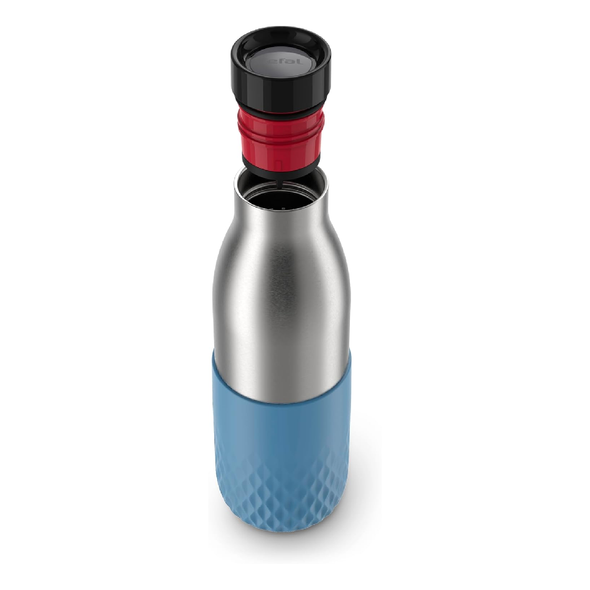 Tefal Bludrop 0.5L Bottle - Silver/Blue | N3110710
