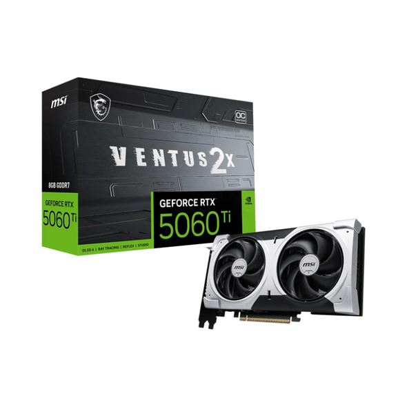 MSI GeForce RTX 5060 Ti 8G VENTUS 2X OC Plus Graphic Card | 912-V536-024