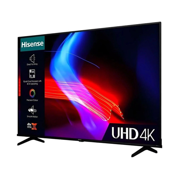 Hisense 55" 4K Smart TV, Built-in Receiver, Alexa, Vidaa OS | 55A62NS