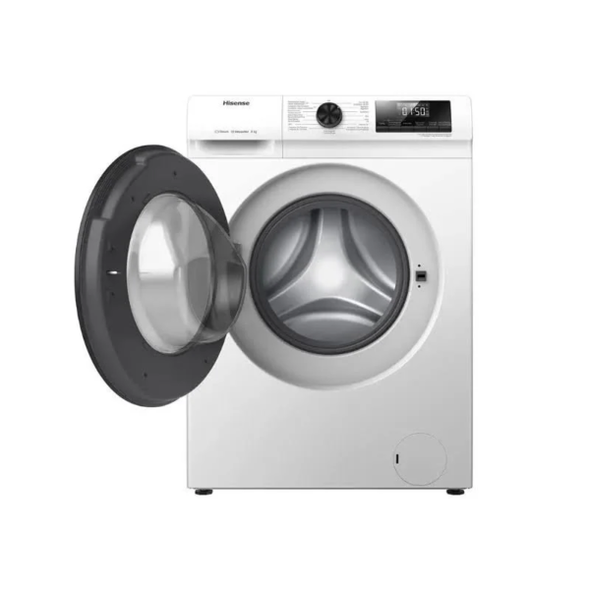Hisense Washer 8Kg Front Load 1200 RPM White | WFQP8012W-S
