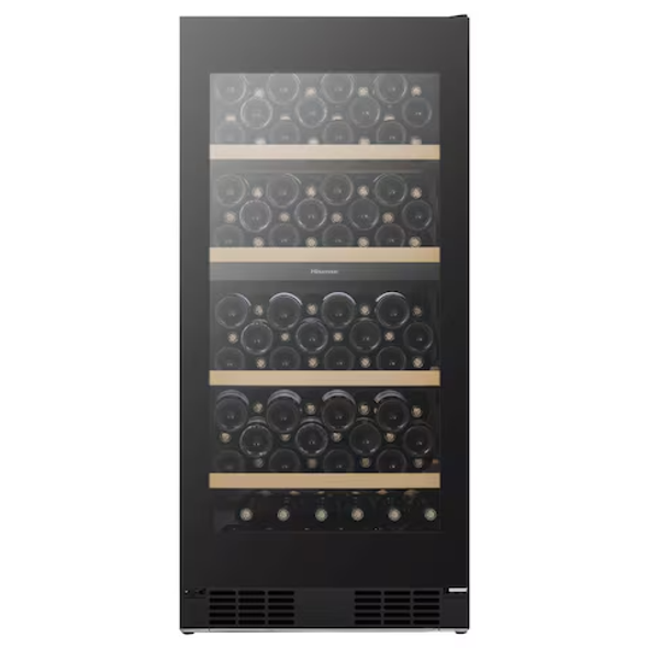 Hisense Bottle Cooler 108 Bottles Dual Temperature Zone Black | RW3N230GALF Hisense Bottle Cooler 108 Bottles Dual Temperature Zone Black | RW3N230GALF