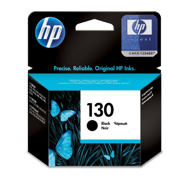 HP 130 Original Ink Cartridge - Black | C8767HE