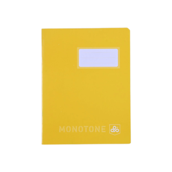 OPP Monotone Squared Notebook 165 x 210 mm, Yellow
